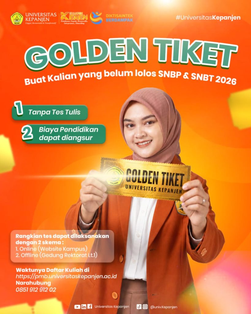 Golden Tiket PMB Universitas Kepanjen