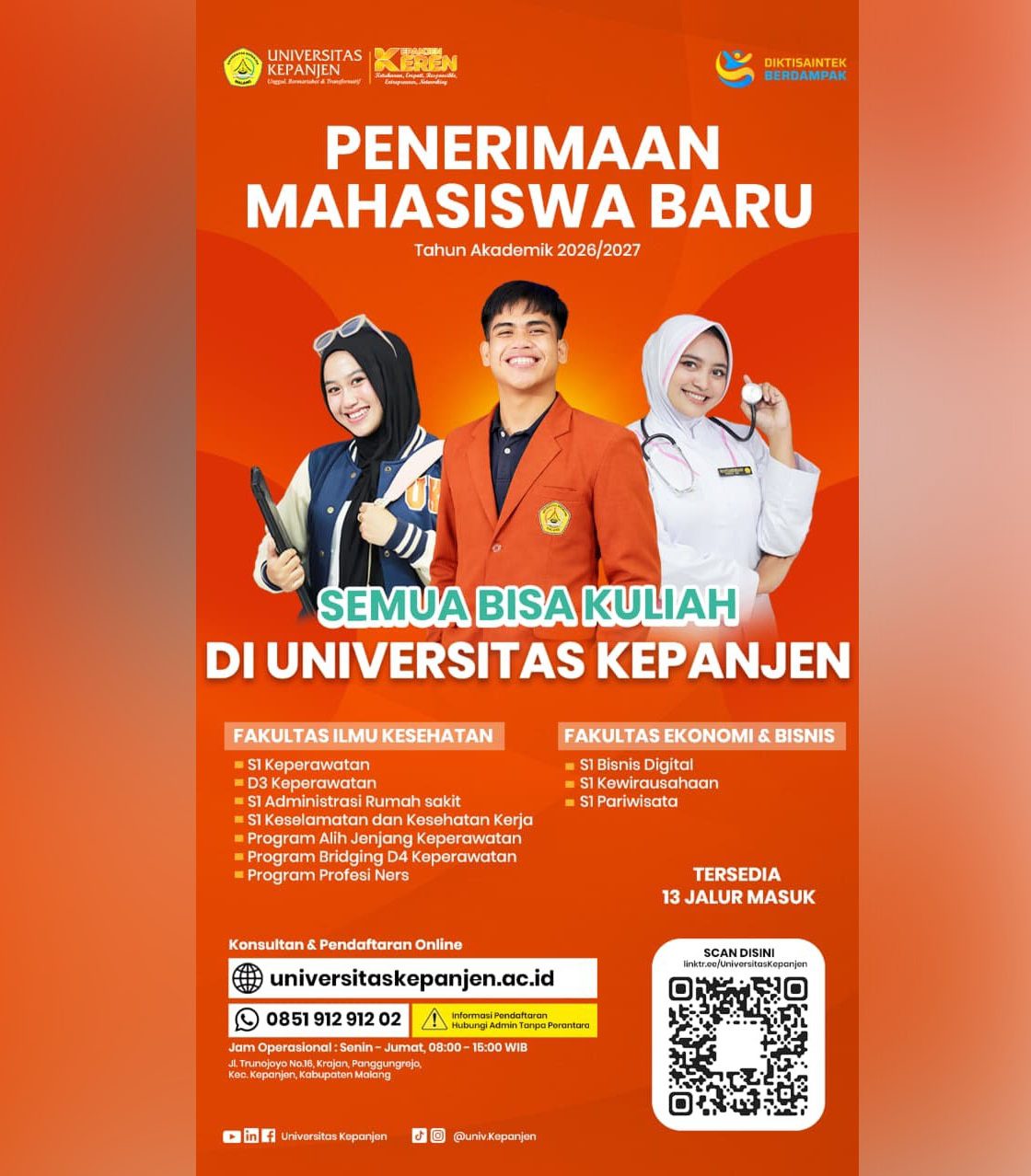 Semua Bisa Kuliah di Universitas Kepanjen